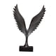 thumbnail image 1 of Escultura De Estatua De Ala De ángel Nórdico, Obra De Arte De Resina Para Dormitorio, Hotel, Oficina, Negro, 1 of 5