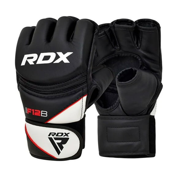 Guantillas Mma F12 Open Palm Grappling Black - Ggr-f12b Talla S