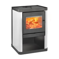 Calefactor A Leña Amesti Classic 400 Blanco