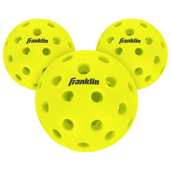Espuma Pickleballs Franklin Sports Silent Serve, paquete de 3