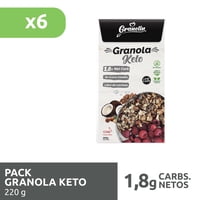 Granolín - Granola Keto 220G Pack 6 Unidades
