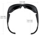 thumbnail image 3 of Gafas de seguridad ABSORBER Red Light Therapy 200-2000nm, 3 of 5