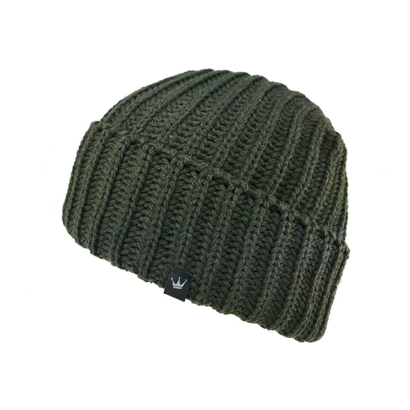 Gorro de lana de invierno con forma de calavera, gorro Dohm Icebox Knitting Otto