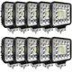 thumbnail image 1 of Luces LED de trabajo San-Young para tractor de 4 pulgadas, 120 W, 10000 lm, 12 V/24 V, 1 of 7