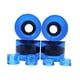 thumbnail image 5 of 4 Piezas Ruedas De Monopatín Dureza 78A Reemplazo De Rueda De Amortiguación De PU Duradera Azul Claro, 5 of 5