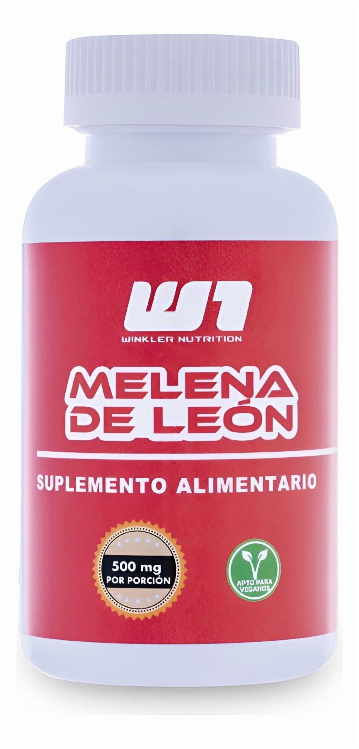 Winkler Nutrition - Melena De León 60 Cápsulas