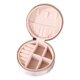 thumbnail image 5 of Caja De Almacenamiento De Joyería Pequeña, Contenedor De Joyería De Regalo Para Anillos, Día De San Valentín, Redondo, Rosa, 5 of 5