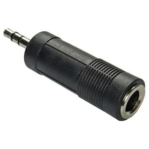 Macrotel - Adaptador De Audio 6.3 Mm Hembra A 3.5 Mm Macho