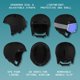 thumbnail image 2 of Casco de esquí Retrospec Comstock para adultos y jóvenes - Negro, 2 of 8