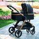 thumbnail image 2 of Coche Moises Cuna Paseo Coches Bebes Plegable Accesorios, 2 of 8