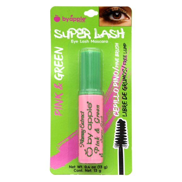 Máscara BY APPLE 13 g Negro – tubo verde y rosa