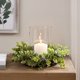 thumbnail image 1 of Candelabro Hurricane Mainstays Verde Hierro 20 cm Floral, 1 of 3