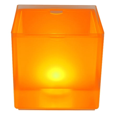 Bothyi - Enfriador De Hielo De La Tina De Almacenamiento Del Cubo De Hielo Del Led Amarillo Para Las Herramientas Al Aire Libre De La Cocina De La Barra