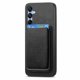 thumbnail image 3 of Funda de Cuero Magnética con Tarjetero para Samsung Galaxy A25 Cubierta Delgada Negro, 3 of 5