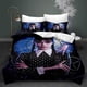 thumbnail image 1 of Juego De Ropa De Cama Wednesday Bedding Se Printed Lightweight De 3 Piezas Edredón Funda Y Almohada Para Niños Y Niñas, 1 of 3