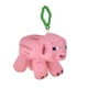 thumbnail image 3 of Peluche Minecraft cerdo con clip para mochila, 3 of 3