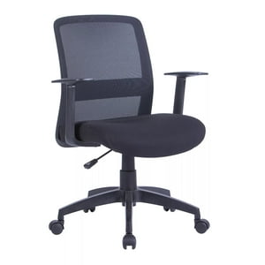 Ofixchile - Silla Ergonómica Mesh Malla Negra Altura Regulable Ofix