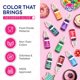 thumbnail image 2 of Set de Colorantes Alimentarios RICCLE 26 Colores Botellas de 6ml, 2 of 9