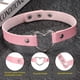 thumbnail image 3 of Uxcell 4Pcs Collares de Cuero PU con Corazón, Gótico Punk, Collar Ajustable para Mujeres Rojo y 3 Colores, 3 of 6