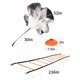 thumbnail image 5 of Set de equipo de entrenamiento de velocidad YISSVIC Agility Ladder de 6 m, 5 of 9