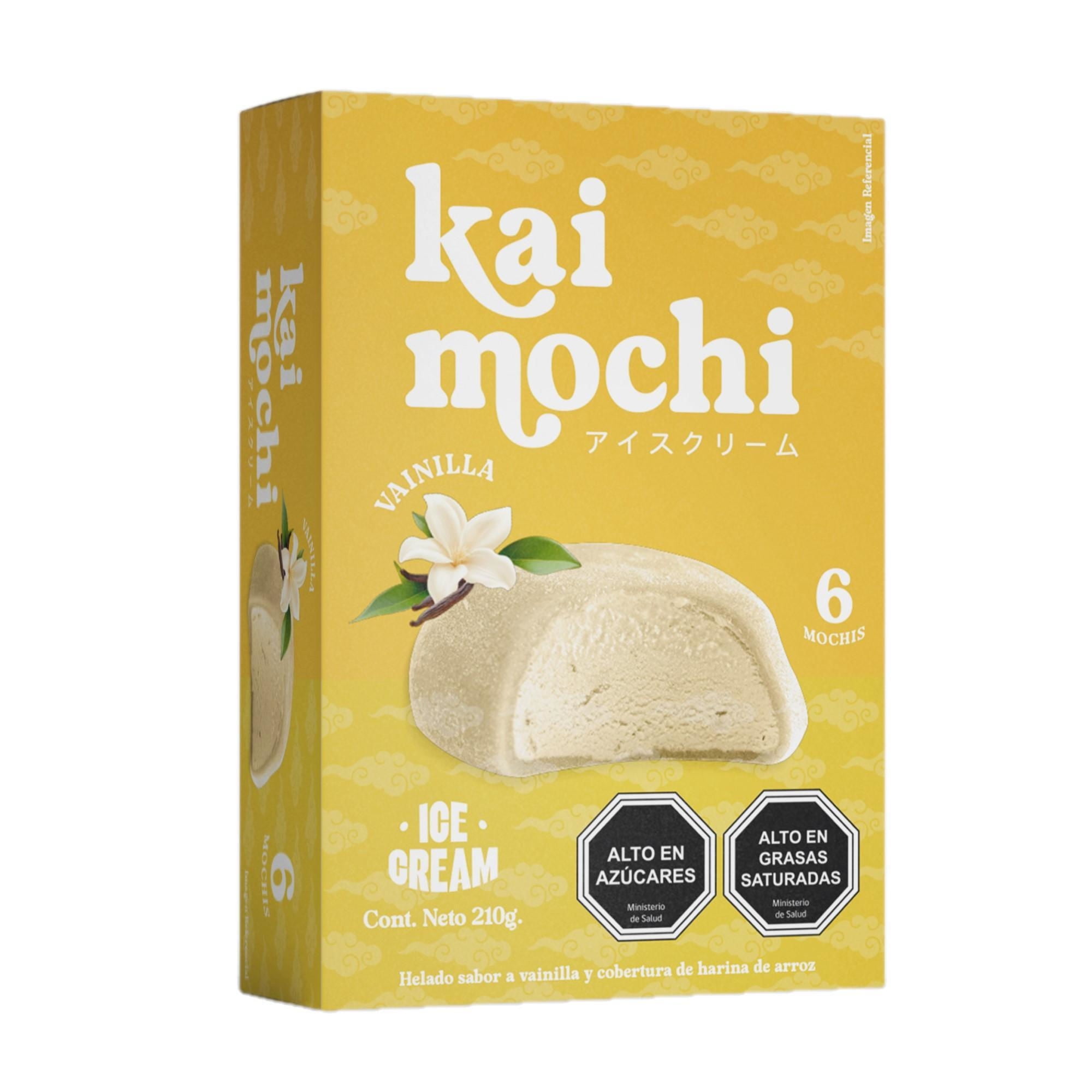 Helado Vainilla Caja 210 g Kai Mochi