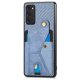 thumbnail image 2 of Funda Resistente para Samsung Galaxy S20 FE con Tarjetero y Soporte, Diseño Magnético Azul, 2 of 5