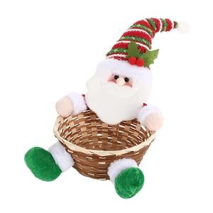 Bothyi - Cesta De Almacenamiento Navideña, Decoración De Muñecas Navideñas Para Navidad, Cumpleaños, Boda, Estilo C