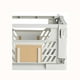 thumbnail image 2 of Caja Plegable 33X24,5X15 Blanco, 2 of 3
