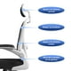 thumbnail image 3 of Silla Amia Ergonómica De Oficina Soporte Lumbar Ajustable Blanco, 3 of 10