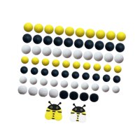 Bothyi - 70 Piezas De Cuentas De Silicona A Granel Lindas Pulseras De Cuentas Espaciadoras Para Collar De Mujer Diy