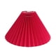 thumbnail image 1 of Pantalla Plisada Tela Mesa Techo Luz Sombra Dormitorio Tela Rojo, 1 of 5