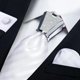 thumbnail image 4 of Corbata Seda Hombres + Nudo + Colleras + Paño. Dif Modelos blanco Talla Única, 4 of 6