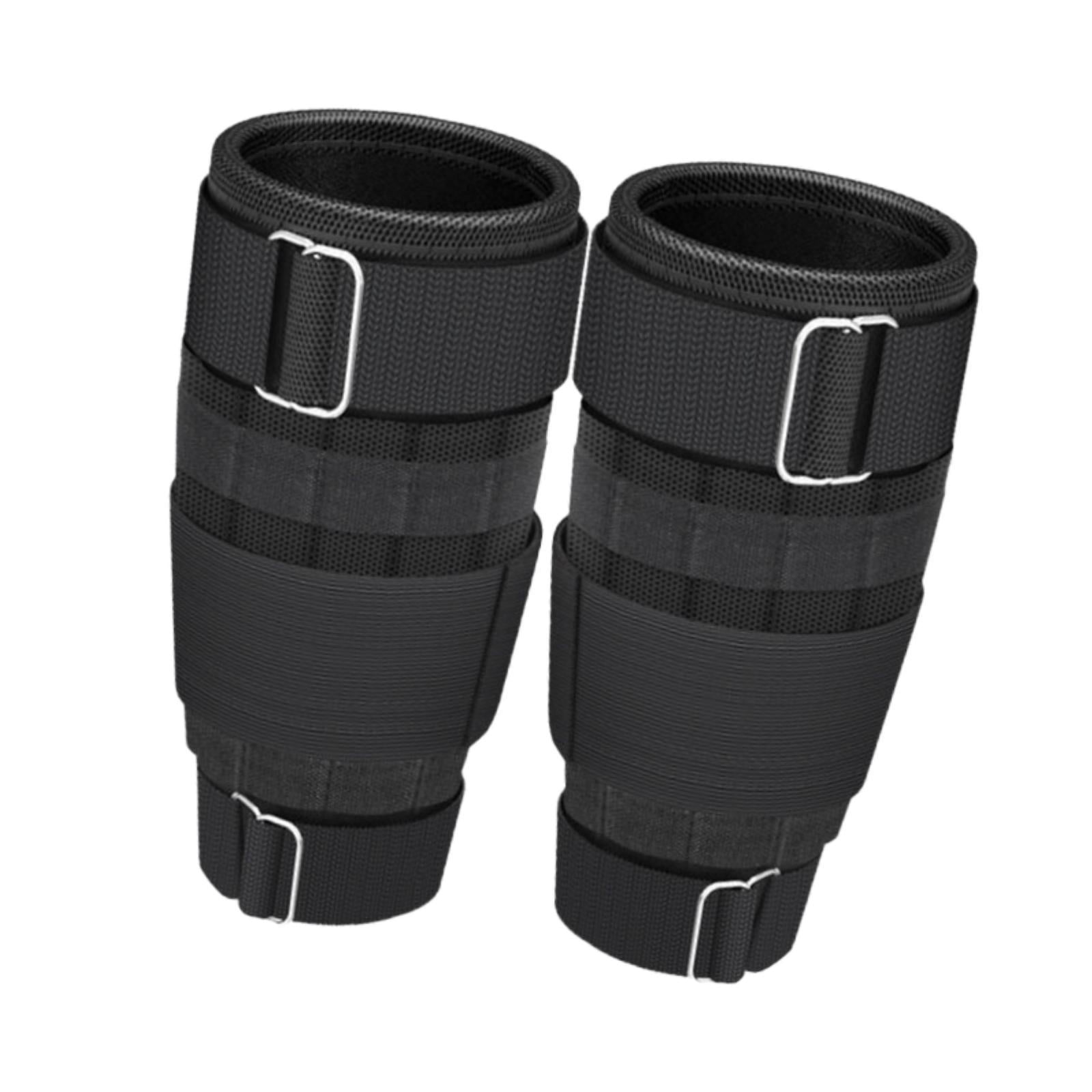 Magideal - 2 Piezas De Pesas Para Tobillos Y Muñecas, Correas Transpirables Ajustables, Suministros De Pesas Portátiles, Pesas Para Brazos, Accesorios Impermeables De Pvc, Diseño 1 Par 17 Libras