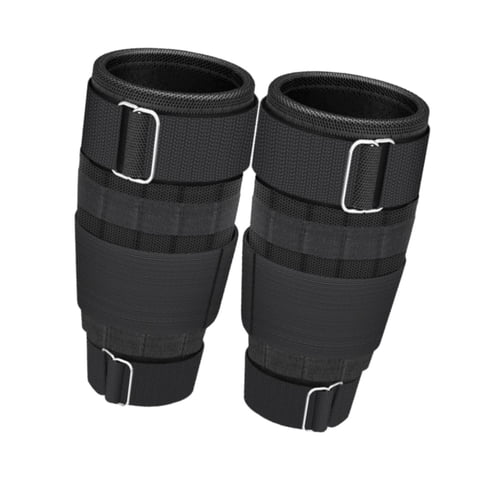 Magideal - 2 Piezas De Pesas Para Tobillos Y Muñecas, Correas Transpirables Ajustables, Suministros De Pesas Portátiles, Pesas Para Brazos, Accesorios Impermeables De Pvc, Diseño 1 Par 17 Libras