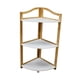 thumbnail image 1 of Estante Esquinero 03 Niveles de Madera, 1 of 2