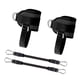 thumbnail image 4 of Kit De 1 Par De Correas De Tobillo Ajustables, Accesorio Para Bandas De Fitness De Cable, Color Negro, 4 of 5