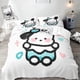 thumbnail image 1 of v2249 Bed Sheets Pochacco Bedding Sets Comforter Cover Bed Cover Duvet Cover Pillow Case - Pieces Sets Kids Bedroom Decoration 3-Piece Bedding Set (1 Duvet Cover + 2 Pillow Shams) Bed Sheets ju2249, 1 of 5