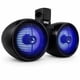 thumbnail image 1 of Altavoces todoterreno impermeables Pyle 8 300 W, 2 vías, color negro marino, 1 of 9