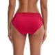 thumbnail image 3 of INSPIRE CHIC Braguitas de Mujer Regreso a Clases Ropa Interior de Encaje de Cintura Media Suave y Transpirable M Rojo, 3 of 4
