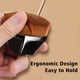 thumbnail image 3 of Brocha de maquillaje Daubigny Foundation Flat Top Kabuki Black, 3 of 7