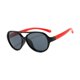thumbnail image 2 of Gafas De Sol De Moda Para Ni?os Gafas De Verano Para Ni?os Ni?as Ni?os Edad 3 9 Negro Rojo, 2 of 5