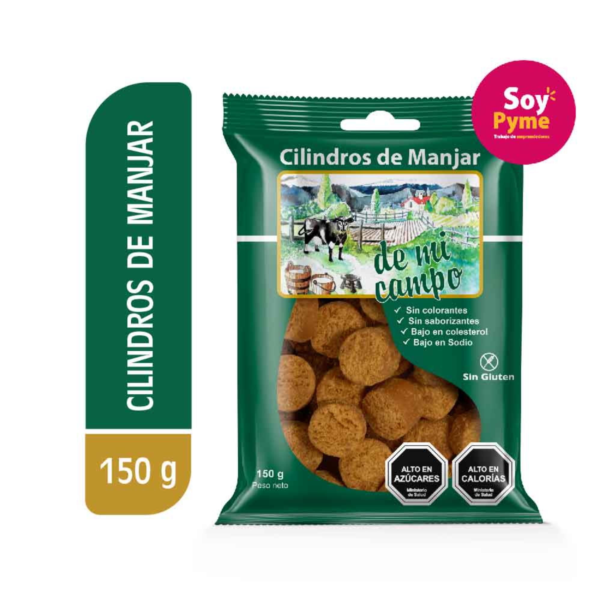 Cilindros De Manjar 150 g De mi Campo