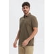thumbnail image 2 of Polera Hombre Pique Dos Botónes Verde Oliva, 2 of 4