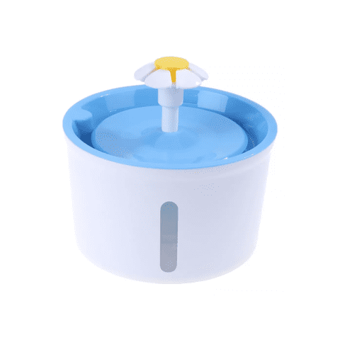 Importclick - Bebedero Fuente Eléctrico Agua Mascotas 2 L Color Azul