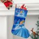 thumbnail image 2 of Cenicienta (Princesa) Tema: Calcetines de Navidad, fino lino blanco para colgar en escaleras y chimenea, decoración navideña para el hogar, regalo de Navidad.54cm×38cm, 2 of 5