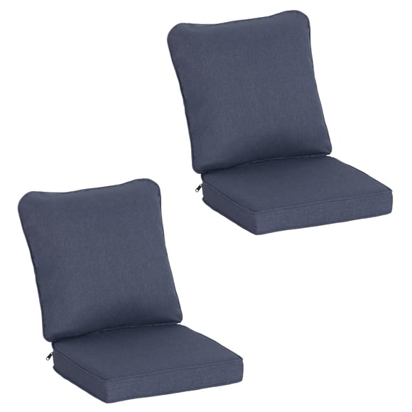 Juego de cojines para asiento exterior COZYVIDA 52 x 55 x 9 cm resistente al agua