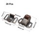 thumbnail image 2 of Uxcell Muebles Puerta Rodillo Simple Pestillo de Bola Tono Cobre Paquete de 20, 2 of 4