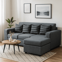 Muebles Duna - Sofá Intercambiable Viena Lino Gris Medio