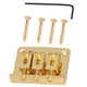 thumbnail image 2 of Puente De Guitarra Con Juego De Tornillos De Llave Para Guitarra Eléctrica De 3 Cuerdas Parte Dorada, 2 of 2