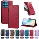 thumbnail image 4 of Funda con Billetera para [Motorola Moto G75 5G] con Bolsillo Zipper y Tarjetero Rojo, 4 of 6
